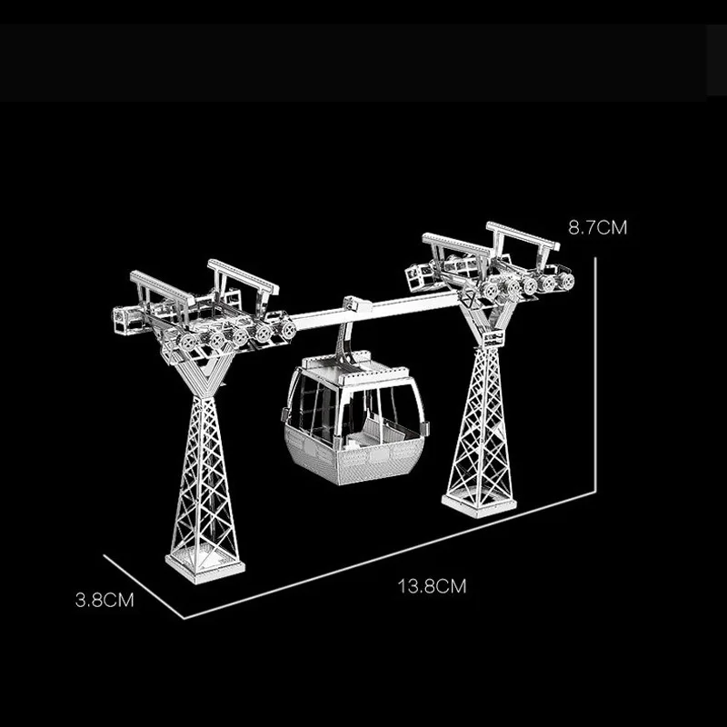 3D меаллическая сборка модель «сделай сам» головоломка горного велосипеда горки Эмирейтс танк - Цвет: 6