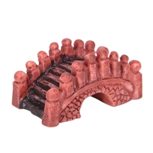 Мини искусственный Винтаж мост DIY Мини Ремесла миниатюрный Сказочный Сад украшения дома HouseAccessory Micro озеленение, Декор