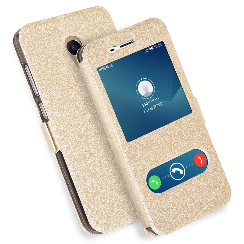 Чехол для Meizu M5C A5 Luxucy флип чехол из искусственной кожи M5 Note M 5 Window Leather mini M6S S|case for
