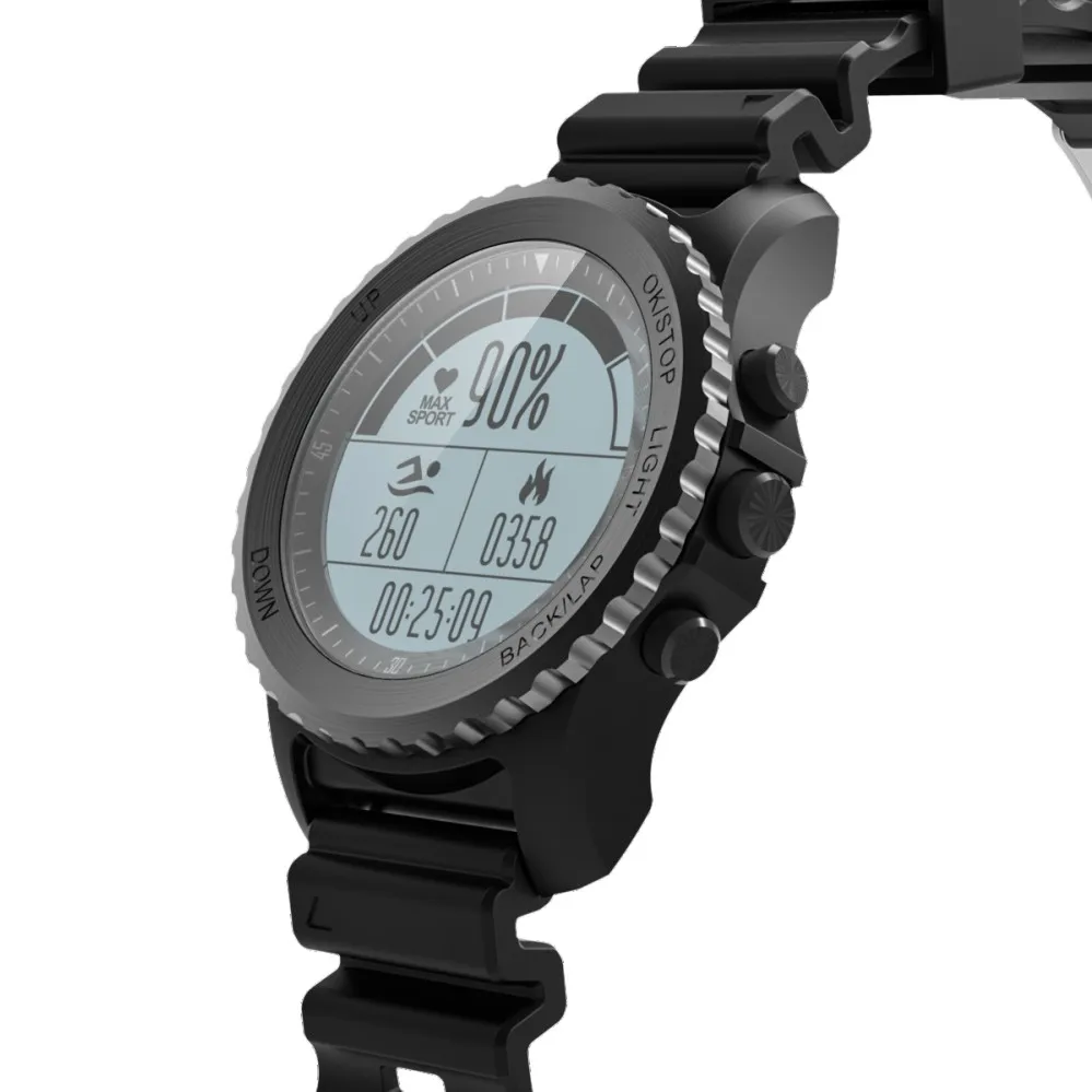 S968 smart watch Herz-Monitor-Sport Wasserdichte bluetooth GPS smart watch Unterstützung Smartwatch