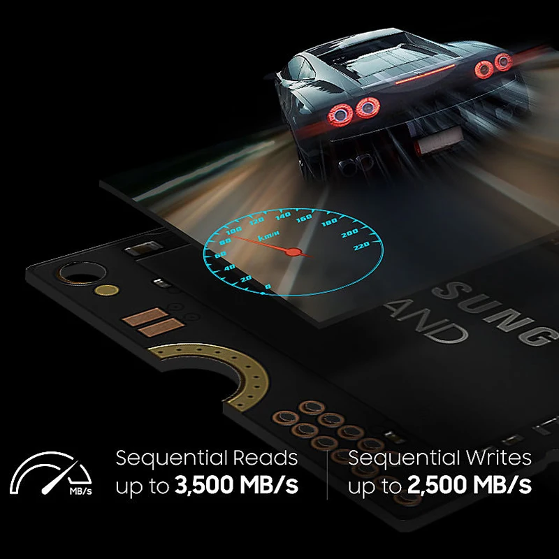 SAMSUNG SSD 970 EVO Plus M.2 2280 NVMe 500 Гб 250 ГБ Внутренний твердотельный диск жесткий HDD M2 для