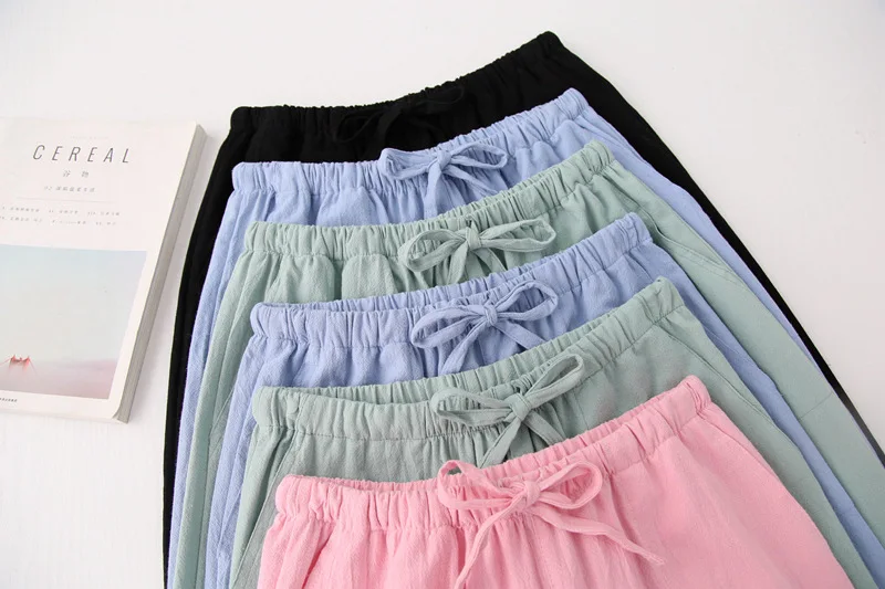 Новые весенние женские пижамы для сна нижняя часть пижамы брюки дамское нижнее белье брюки клетчатые женские штаны для отдыха свободные хлопковые домашние брюки пижамы