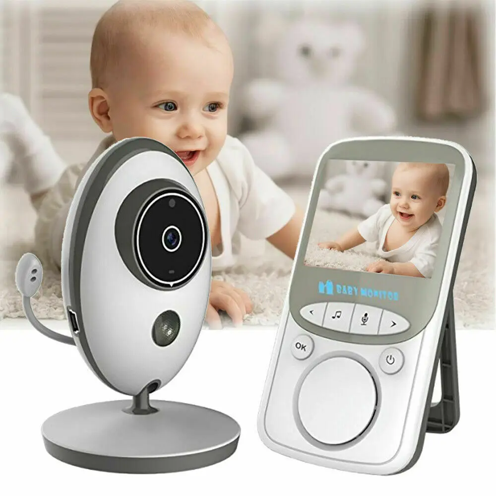Детский монитор 2,4G " Цифровая беспроводная камера ночного видения датчик температуры 2 способа разговора