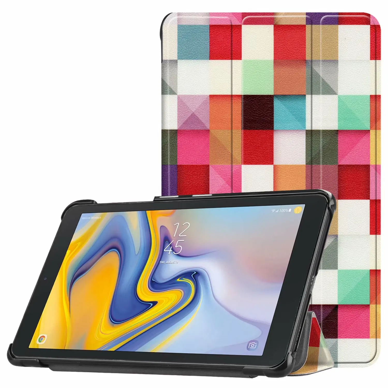 Чехол Deekite Galaxy Tab A 8 0 2018 тонкий подставка для Samsung дюймов модель T387 Verizon/Sprint|Чехлы