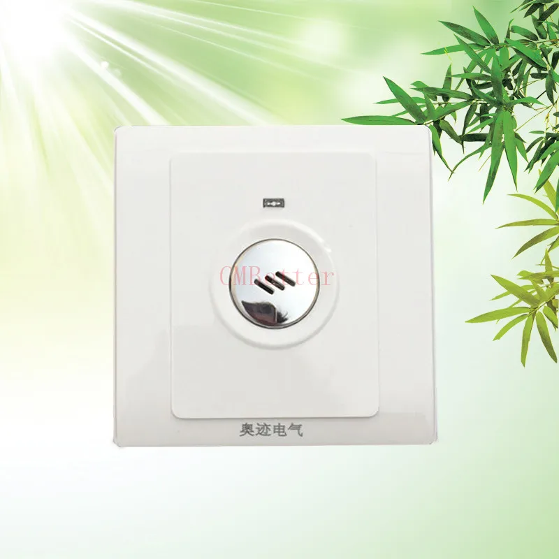 220V Voice switch corridor delay induction energy saving lamp led lights 86 sound control switch intelligent panel switch CM009 (12)