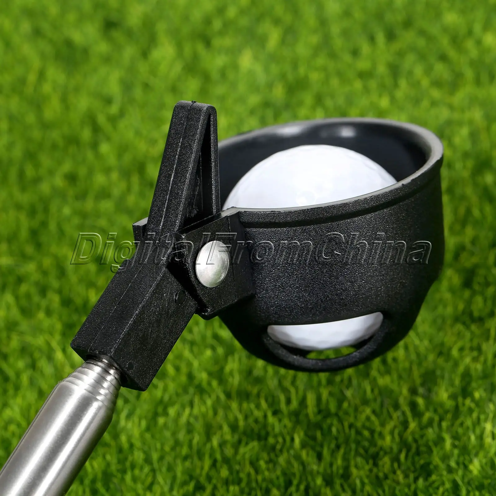 NEW 1Pc Golf Ball Pickup Retriever 2M Stainless Steel Telescopic Pick Up Ball Retriever Golf Accessories Golf Ball Pickup Tool