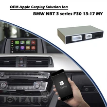 Aftermarket CarPlay Интерфейс F30 НБТ OEM Apple Carplay Android Авто решение модернизации коробке для BMW с заднего вида Камера