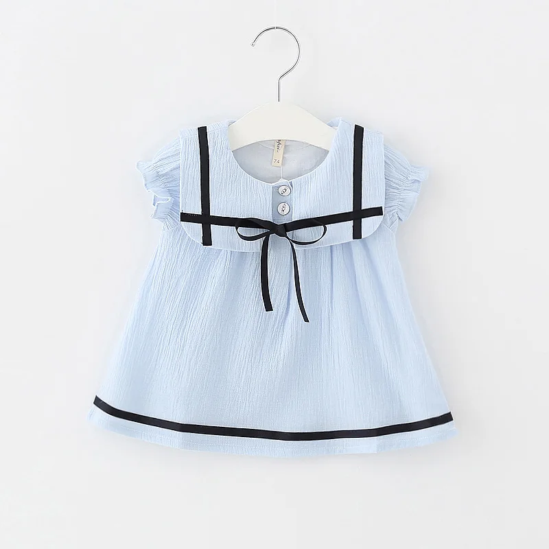 

2017 summer female baby short sleeve T-shirt 0-1-2-3 year old baby child pullover summer half sleeve shirt baby t-shirts N739-2