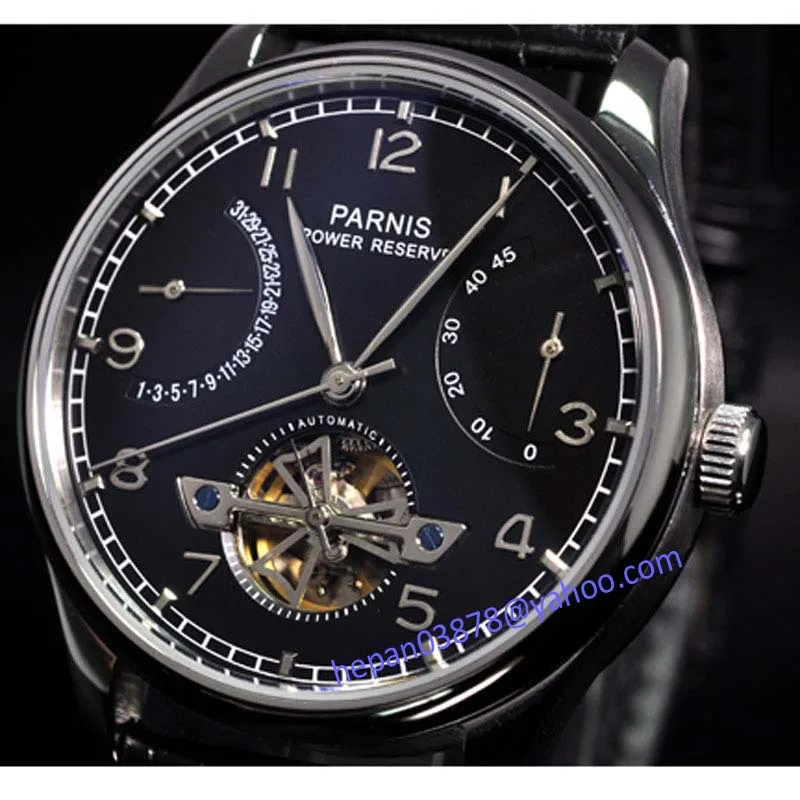 Parnis-watch-43mm-power-reserve-Black-di