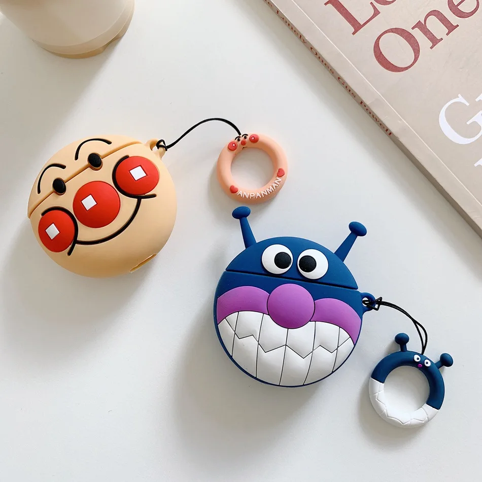 

Bluetooth Wireless Silicone Earphone Case For AirPods Case Cute Japan Cartoon Cover For Apple Air Pods Charging Box Accessories