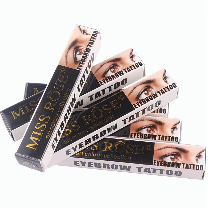Dye Cream Tint 4 Color Gel Brush Waterproof Beauty Makeup Tool 08 Eyebrow Mascara | Красота и здоровье