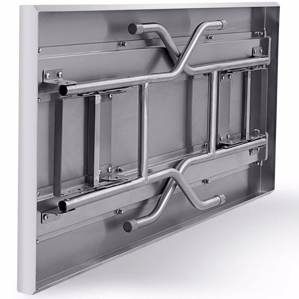 Giantex Details about Stainless Steel Folding Work Table 48\