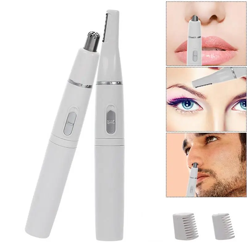 2 in1 Electric Eyebrow Trimmer Ear Nose Hair Nose Trimmers Electric
