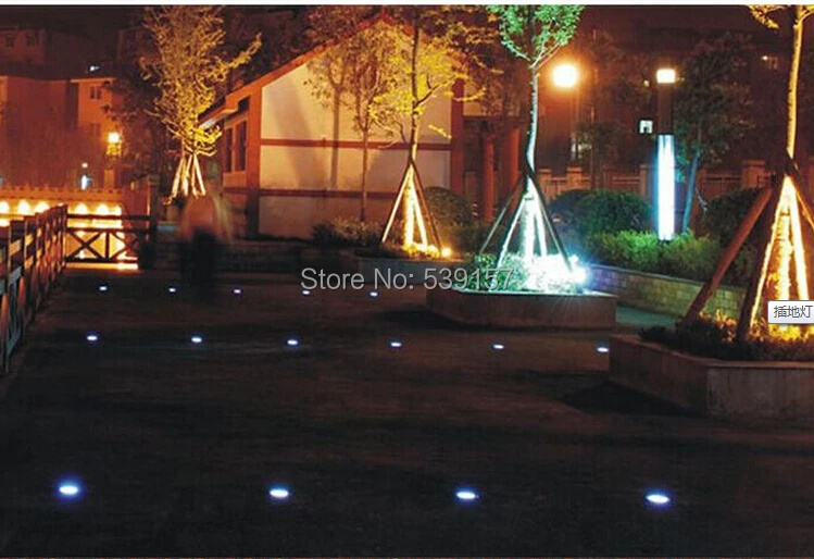 Conduziu a Luz Levou Lâmpada Subterrânea w Ac85-265v Ip68 Enterrado Inground Luz Branco Quente - Frio Cob 15 13 High Quality Luzes e Iluminação