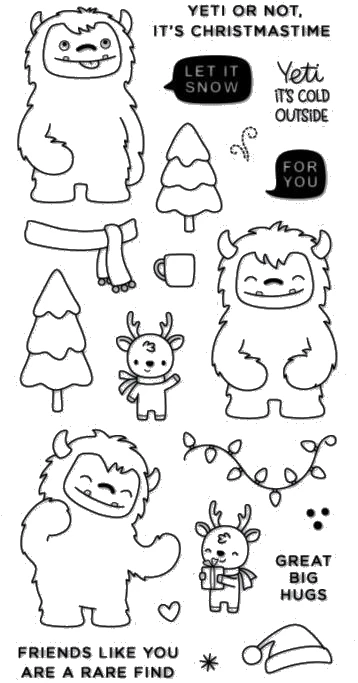 

Snow Transparent Clear Stamp for DIY scrapbooking/Card Making C212