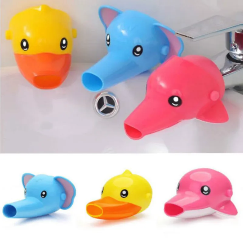 

Cute Toy Faucet Tap Extender Toddler Kids Hand Washing Bathroom Sink US STOCK