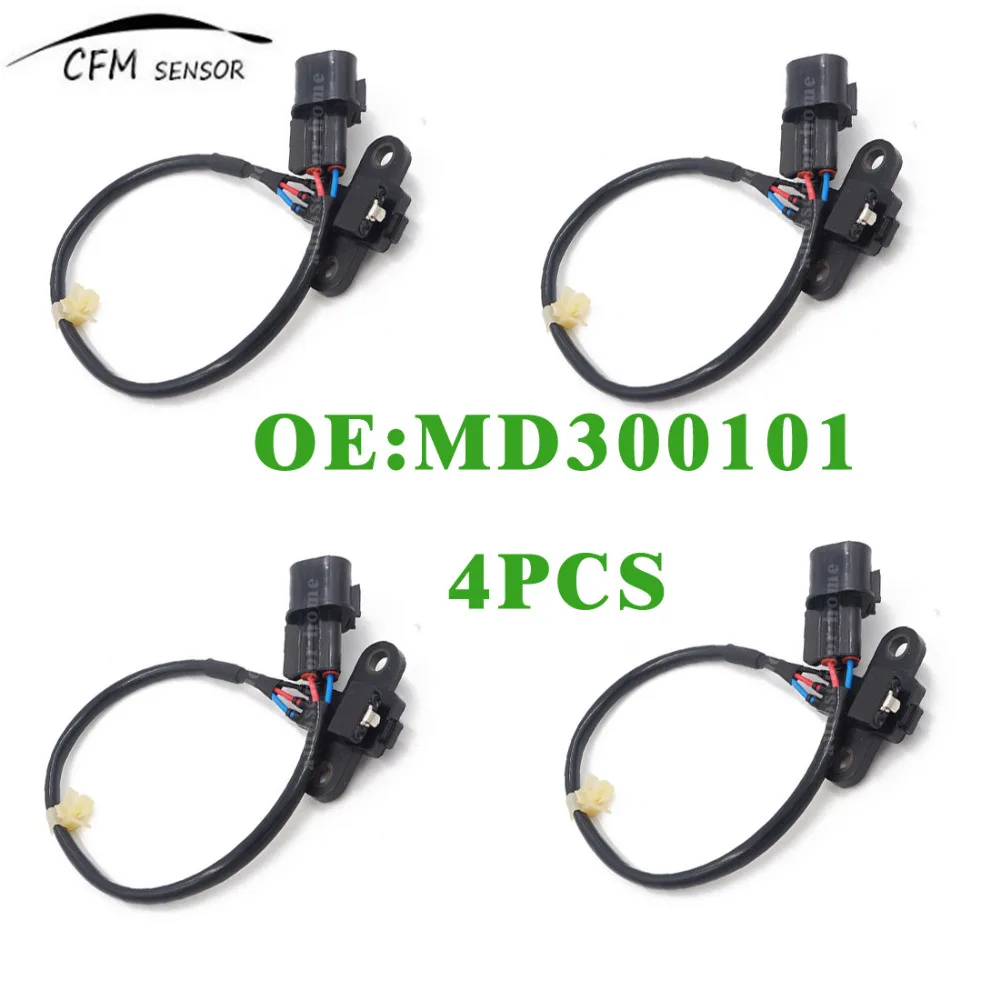 4pcs New Crankshaft Position Sensor MD300101 For 94 99 Eclipse Avenger