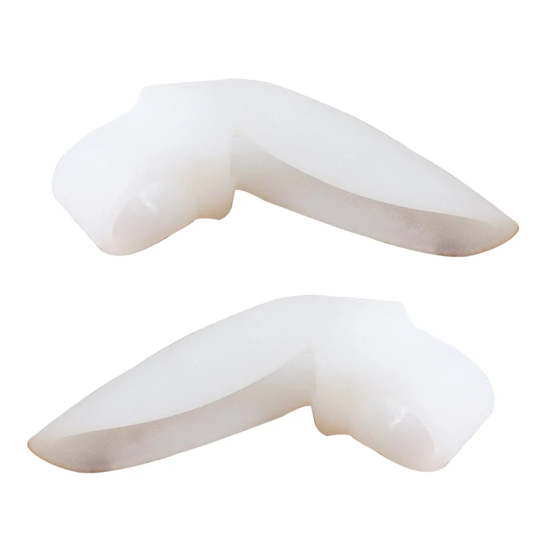 2 шт. = 1 пара Силиконовый сепаратор для пальцев ног Bunion Bone Ectropion регулятор внешний