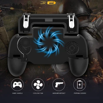 

Mobile Phone Game Controller Joystick Cooling Fan Gamepad with Charging Function GDeals
