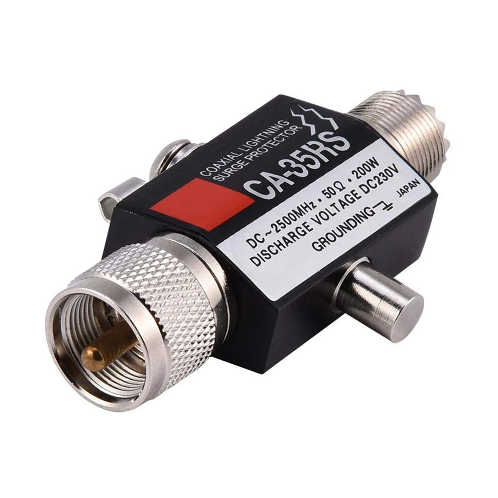 

CA 35RS For Transceivers Coaxial Antenna Arrester Surge Protector Full Protection Low Loss Connector Accessories Two Way Radio