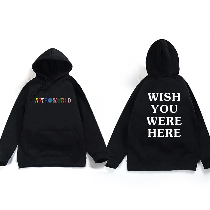2018 Travis Scott Astroworld Wish You Were Here Unisex Pullover Hoodie And Sweatshirt Different Size Pls See The Size Chart Hoodies Sweatshirts Aliexpress