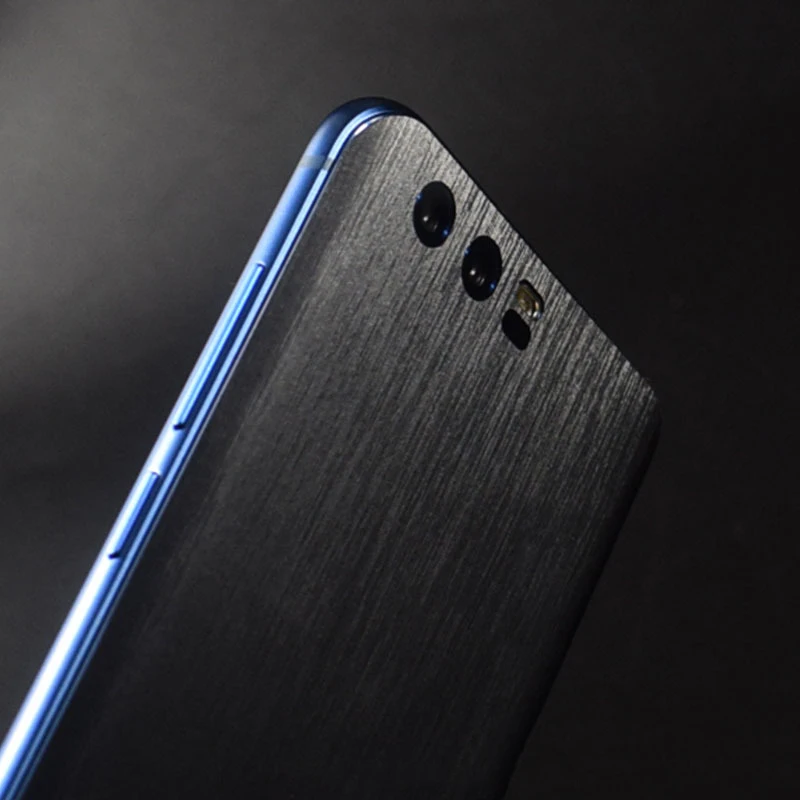 Чехол под шлифованный Металл шаблон задняя для Huawei Honor 9 мобильный телефон