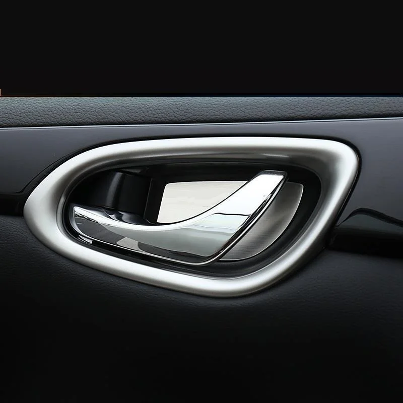 

Handle Window Door Interior Durable Auto Decorative Accessory Parts Modification Bright 12 13 14 15 16 17 18 FOR Nissan Sylphy