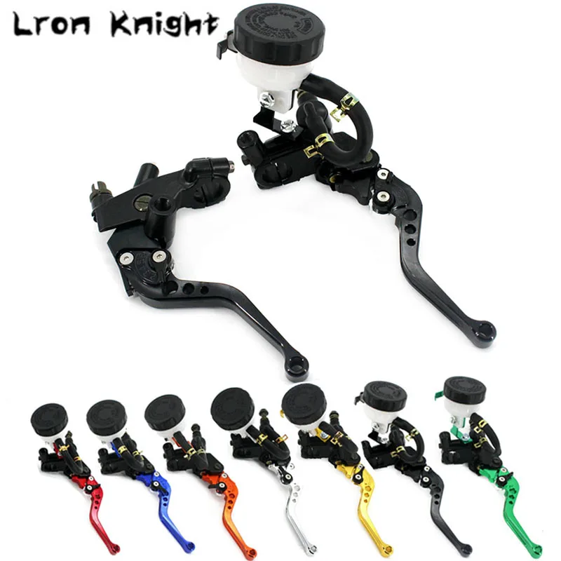 

For SUZUKI GSX-S750 GSX-S1000/F GSXS750 GSXS1000 SV 650 1000 Universal Motorcycle Brake Clutch Levers Master Cylinder Reservoir
