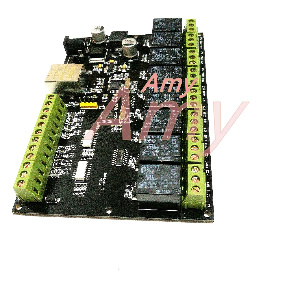 Сетевое РЕЛЕ 8 способов контроллер доступа IP/ Ethernet MODBUS TCP в переключателей
