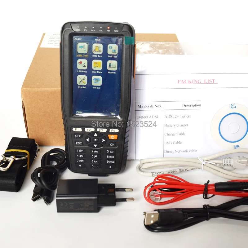 TM-600  Multi-functional ADSL2+ Tester / ADSL
