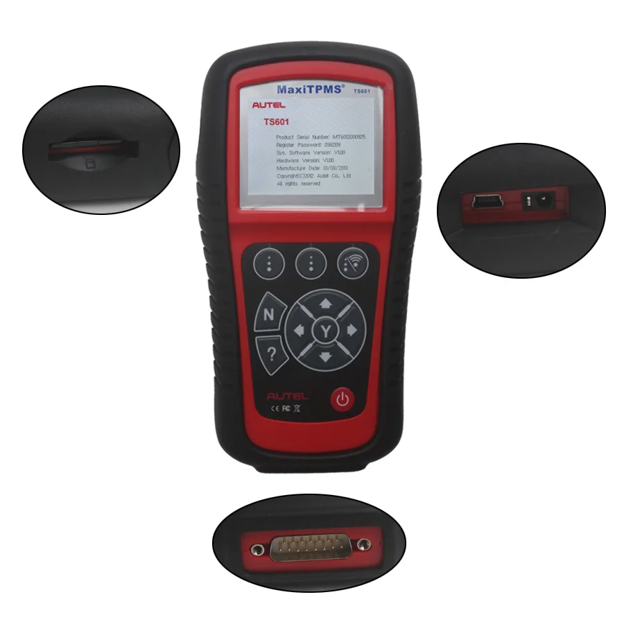 Высококачественный autel MaxiTPMS TS601 TPMS TS 601 автоматический сканер TS-601 инструмент для диагностики и обслуживания Гарантия один год