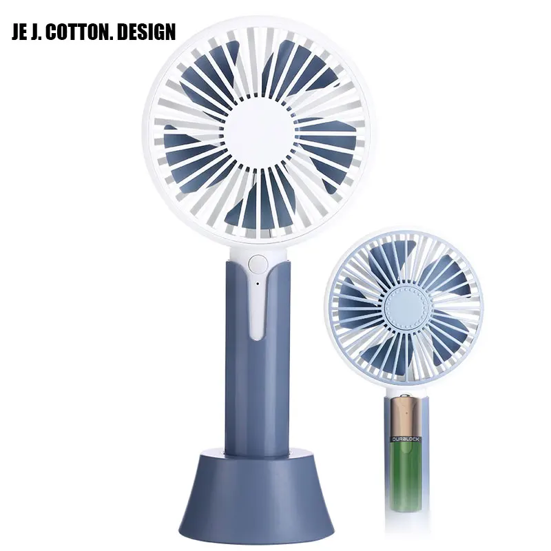 

3 Files Mini USB Hand Fan Cooling for Home Outdoor Portable Fan Air Conditioner Cooler Fans with 1200MA Rechargeable Battery
