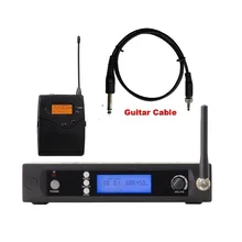Bolymic UHF Беспроводная микрофонная гитара/бас инструмент микрофонная система draadloze microfoon