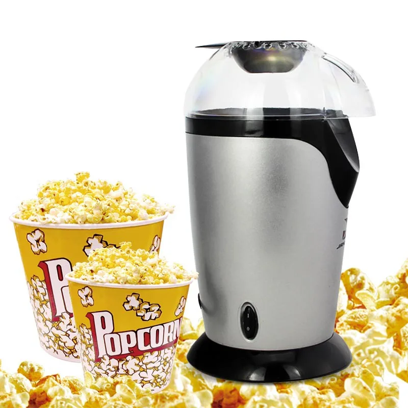 220V Electric Popcorn Maker Fully automatic Popcorn Popper Popcorn