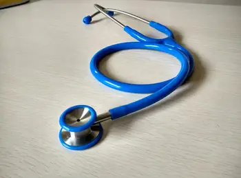 

Free Shipping Stainless Steel Double-sided (small Steel Head) Stethoscope Children Stethoscope