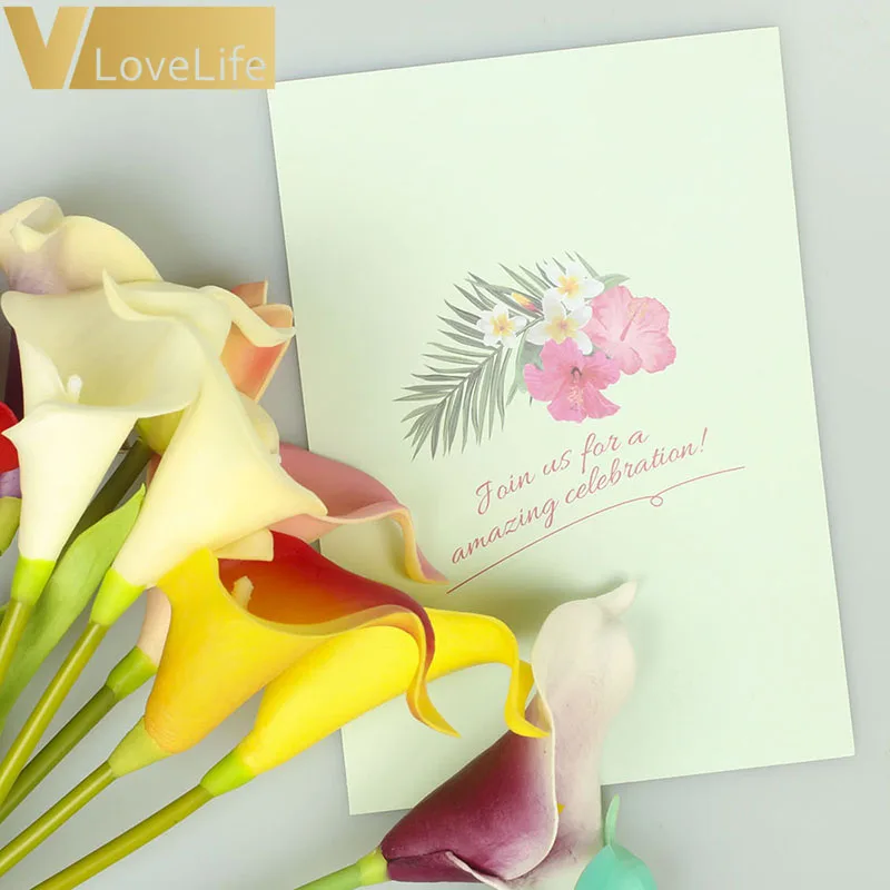  1st Flamingo Invitations Card Birthday Sticker Paper Card Kids For Flamingo Birthday Party Decorati - 33057676929