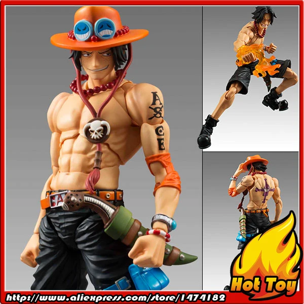 100% Original MegaHouse Variable Action Heroes Action Figure - Portgas D. Ace from 100% Original MegaHouse Variable Action Heroes Action Figure - Portgas D. Ace from