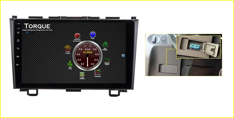 Excellent Octa Core Car Dvd Player For Honda CRV 2006-2011 With Gps IPS Capacitive Screen Wifi Bluetooth Android 8.1 Support Subwoofer 51