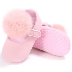 Обувь для младенцев милые Младенческая малышей предварительно Ходунки для детей девушка принцесса волосы мяч Обувь для малышей коляски