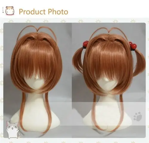 Cosplay&ware Sakura Kinomoto Wig Anime Card Cosplay Costume Wigs Halloween Costumes Hair & Red Hairbands -Zentai shop online HTB1FJpfXVqZBuNjt jqq6ymzpXaF.jpg
