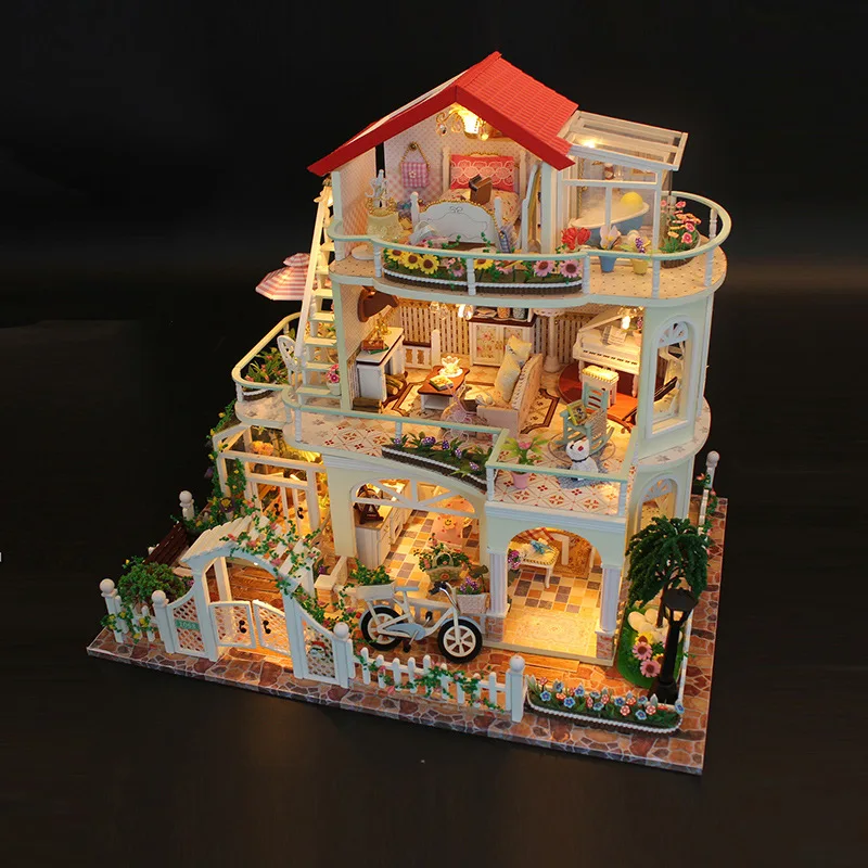 build miniature house kits