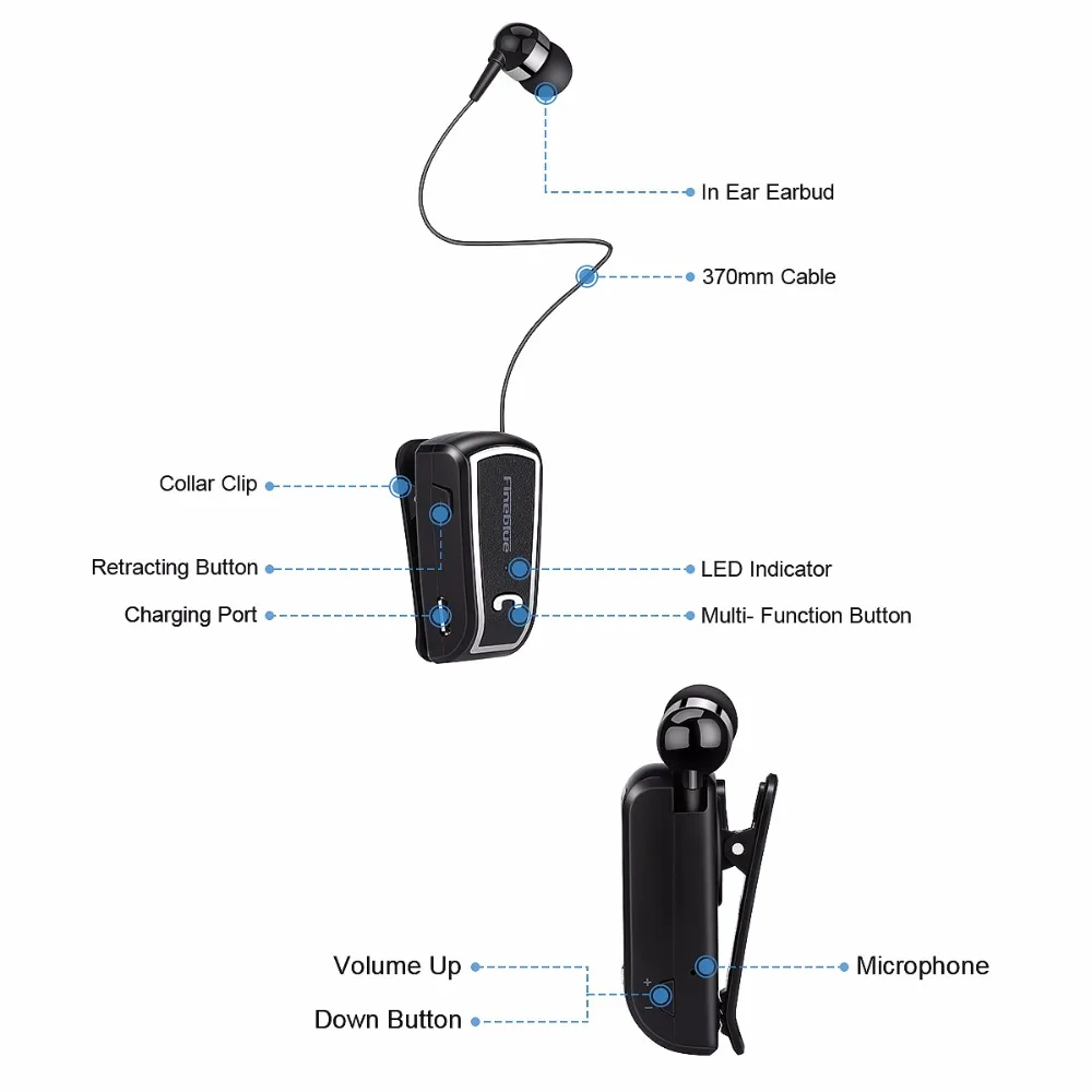 Fineblue F-V3 V3 Bluetooth 4,1 Беспроводные стерео Bluetooth наушники-вкладыши мини гарнитура для iPhone samsung tablet Bluetooth FV3