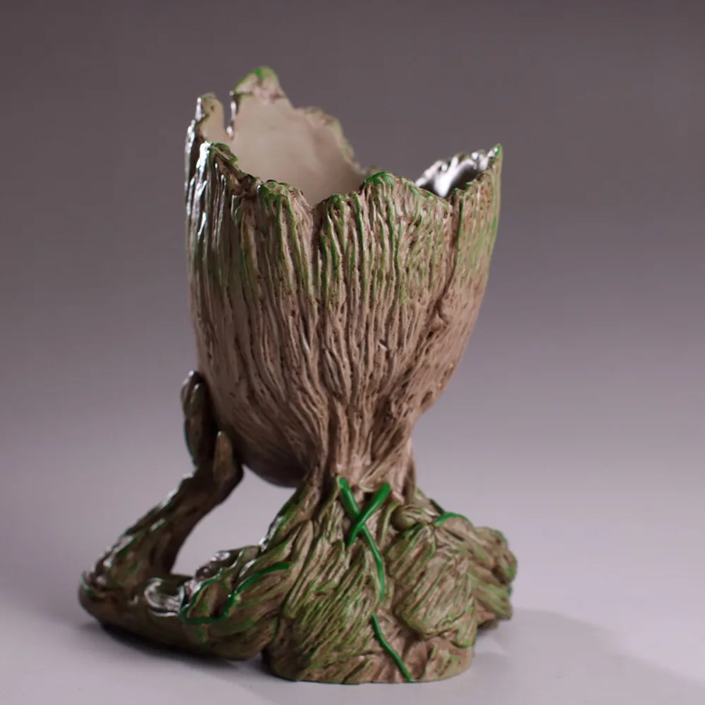 Baby Groot Flowerpot Flower Pot Planter Action Figures Guardians of The Galaxy Toy Tree Man Cute Model Toy Pen Pot Plant Pot Baby Groot Flowerpot Flower Pot Planter Action Figures Guardians of The Galaxy Toy Tree Man Cute Model Toy Pen Pot Plant Pot