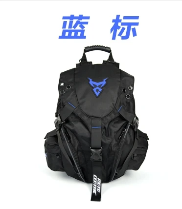 Черный для мужчин мото rcycle сумка водостойкая мотоциклетный рюкзак Touring чемодан сумка мотоциклетные сумки мото Магнитный Танк сумка mochila moto - Название цвета: Синий