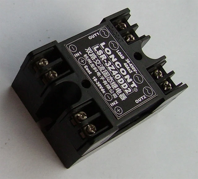 Normally open normally closed solid state relay with normally open and