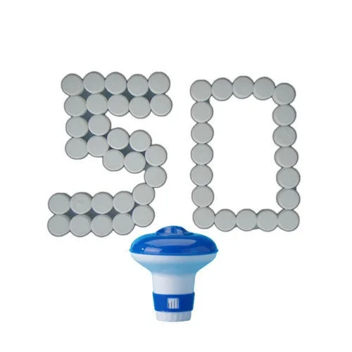 50 качество 20 г брома Планшеты Бесплатная Диспенсер Горячая ванна Бассейны spa |