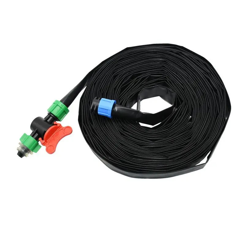 

Drip tape irrigation 16mm watering & irrigation System Flat Streamline Soaker Hose 0.2mm thickness 150mm Space