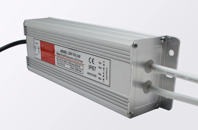 Прямая продажа с фабрики IP67 водонепроницаемый 100 w блок питания для детей возрастом от 12 v светодиодные полосы