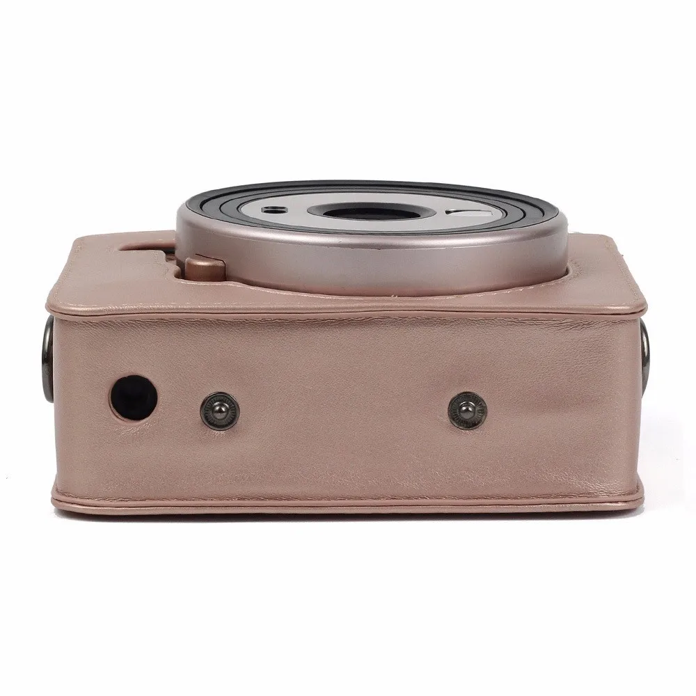 FUJIFILM Instax квадратная SQ6 сумка для камеры 4 цвета винтажная из искусственной кожи Чехол плечевой ремень сумка для переноски Защитная крышка