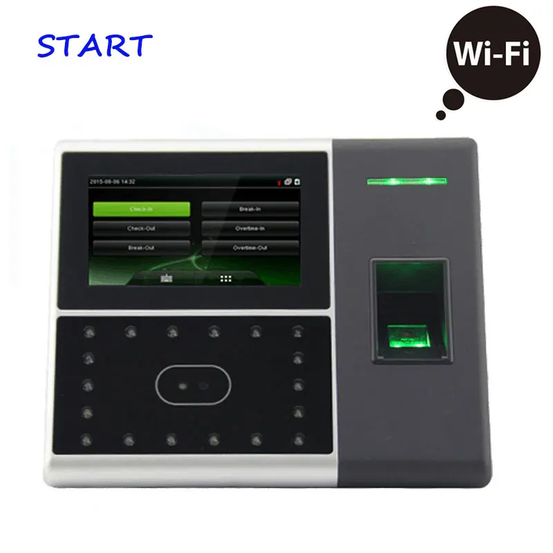 Iface302 Wifi Биометрические лица посещаемость времени и система контроля доступа
